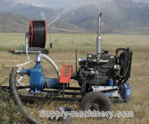  Sprinkler Irrigation System with Boom