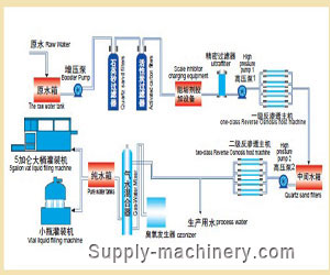 Double Stage Reverse Osmosis Pure Water Equipment