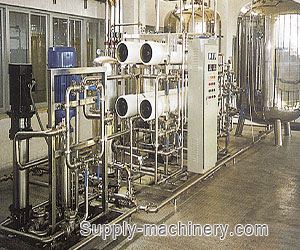 Single Stage Reverse Osmosis Pure Warter Equipment