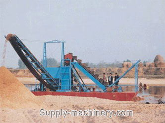 Bucket Chain Sand Dredger