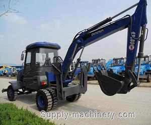 Wheel Excavator 4100kg (WG-40F)