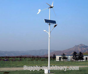 Wind Solar Hybrid Street Light