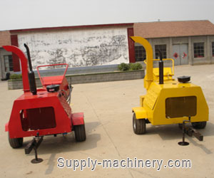 Diesel Engine Wood Chipper