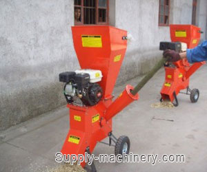 Gasoline Engine Wood Chipper