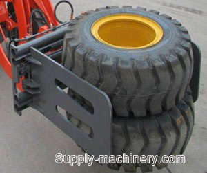 Compact Wheel Loader Bale Grapple