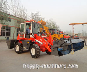 Road Sweeper Wheel Loader